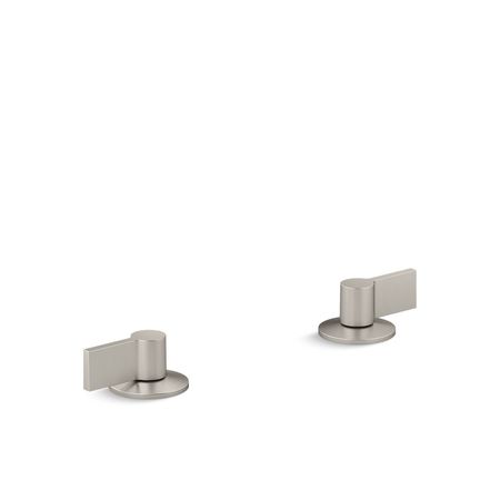 KOHLER Components Deck-Mount Bath Faucet Handles With Lever Design 77990-4-BN